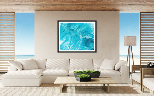 Ocean Blue - Fine Art Print