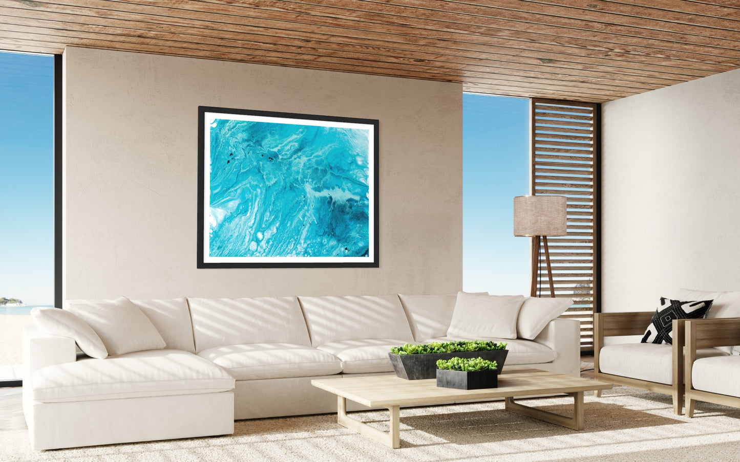 Ocean Blue - Fine Art Print