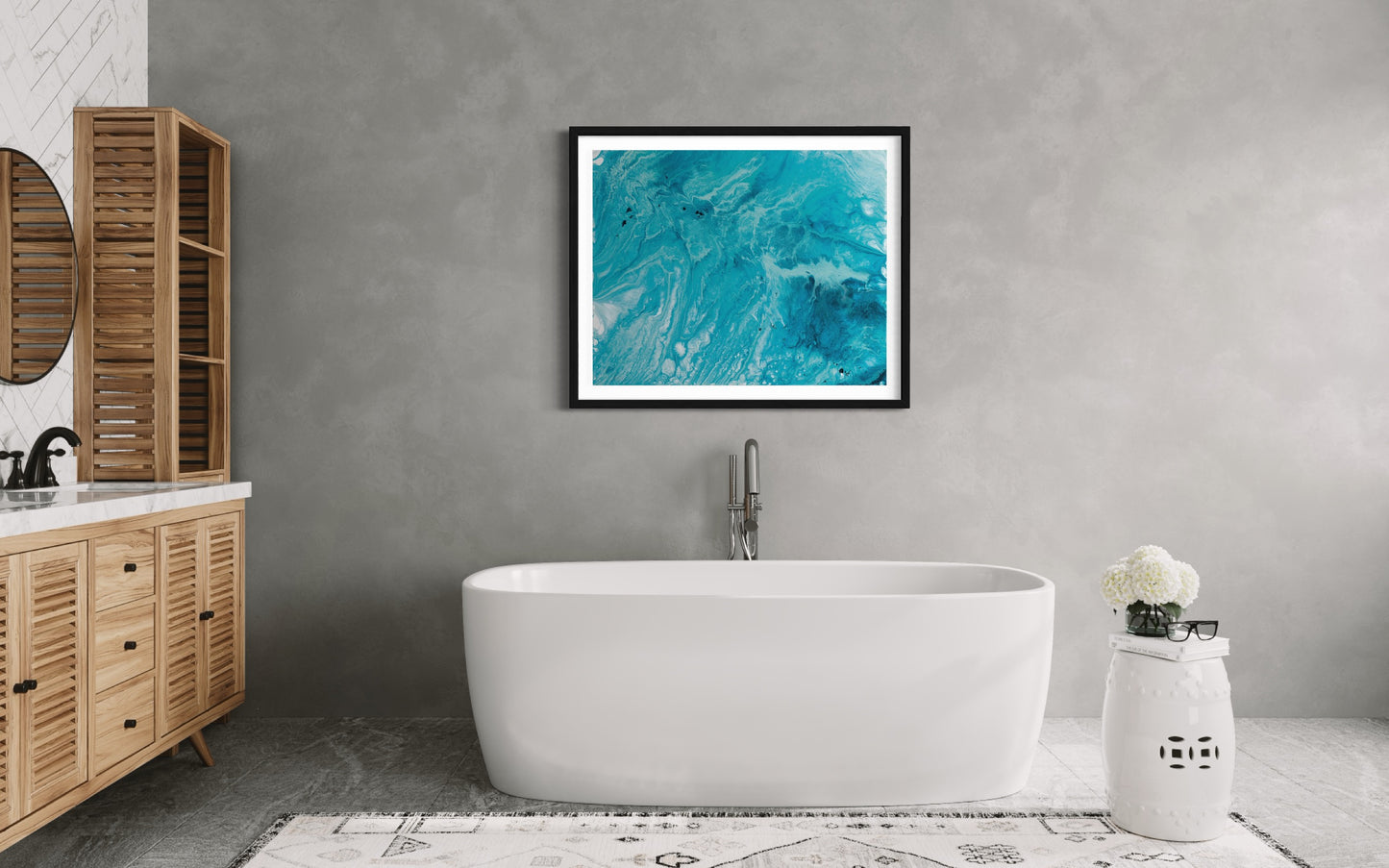 Ocean Blue - Fine Art Print