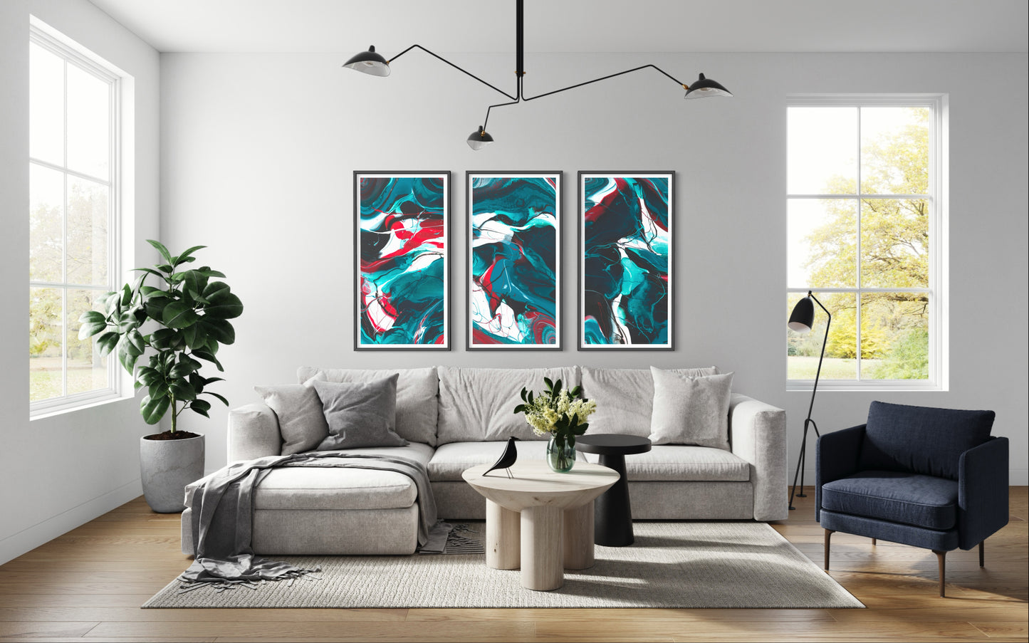 Triple Fury - Fine Art Print