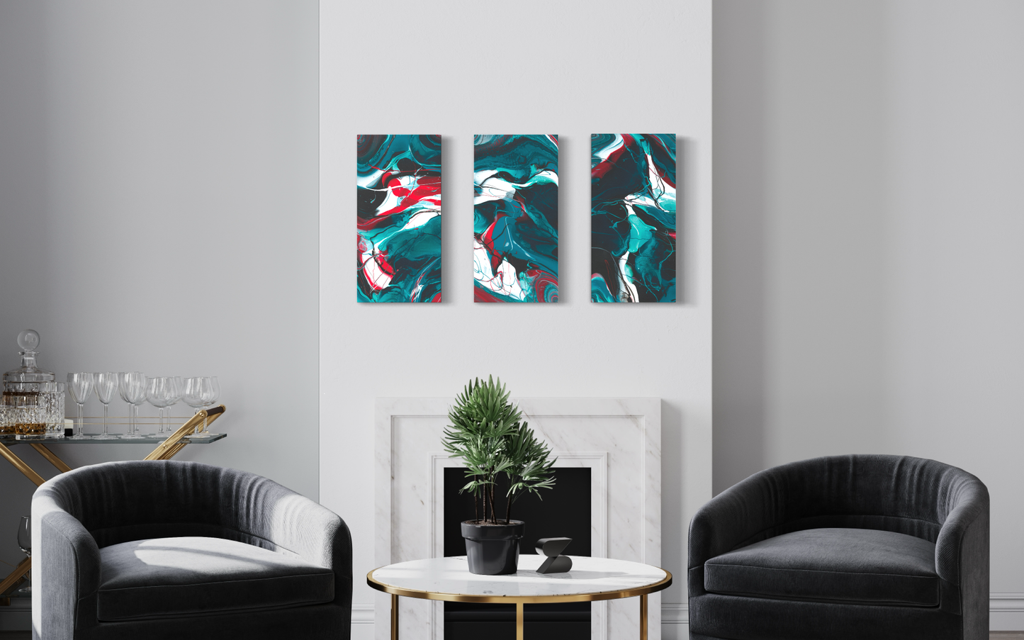 Triple Fury - Fine Art Print